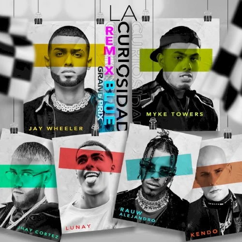La curiosidad (Blue Grand Prix remix) remix album cover by Rauw Alejandro, released December 17, 2020 on EMPIRE, Linked Music