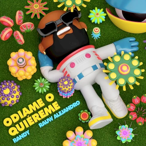 Ódiame o quiéreme single cover by Rauw Alejandro, released October 14, 2021 on Roses & Wine Music