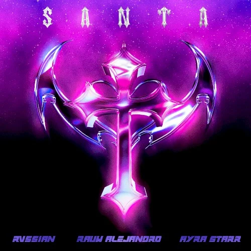Santa single cover by Rauw Alejandro, released April 3, 2024 on Sony Music | Latin