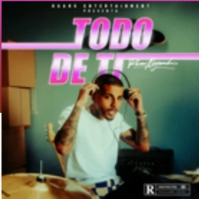 Todo de ti single cover by Rauw Alejandro, released May 19, 2021 on Sony Music | Latin