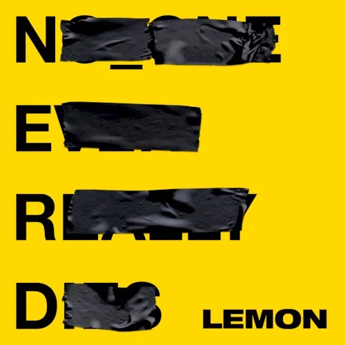 Lemon single cover by Rihanna, released November 2, 2017
