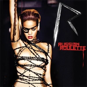 Russian Roulette single cover by Rihanna, released October 2009