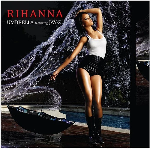 Umbrella single cover by Rihanna, released March 29, 2007
