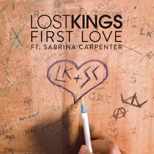 First Love single cover by Sabrina Carpenter, released October 13, 2017 on Disruptor Records, RCA