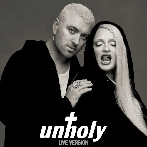 Unholy (live version) live album cover by Sam Smith, released September 27, 2022 on Capitol Records UK, EMI