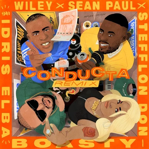 Boasty (Conducta remix) remix album cover by Sean Paul, released April 16, 2019 on BMG