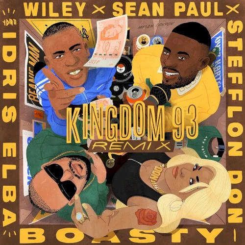 Boasty (Kingdom 93 remix) remix album cover by Sean Paul, released April 23, 2019