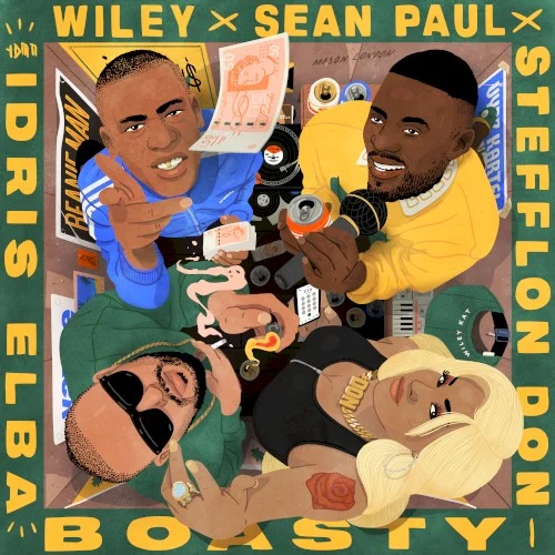 Boasty single cover by Sean Paul, released January 22, 2019 on BMG