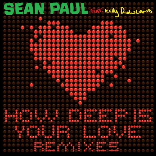 How Deep Is Your Love (Remixes) remix album cover by Sean Paul, released 2012 on Atlantic, Warner Music Denmark