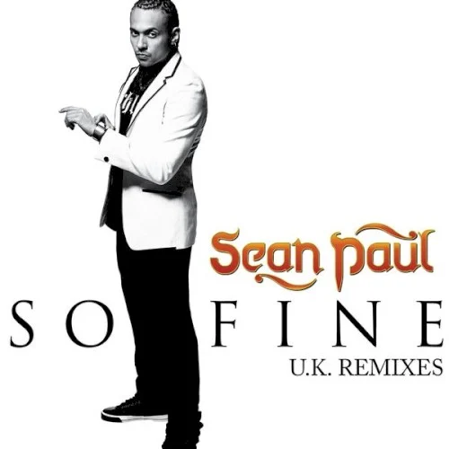 So Fine (The Remixes) remix album cover by Sean Paul, released 2009 on Atlantic