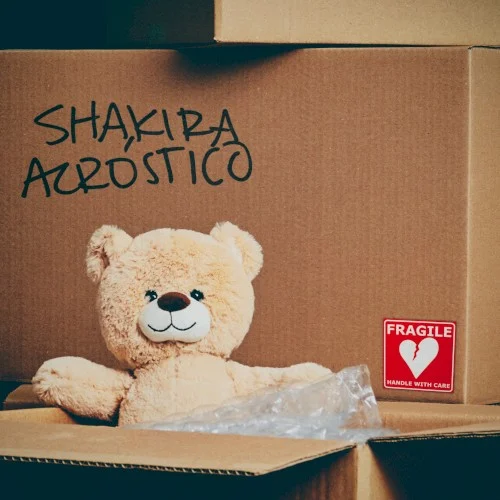 Acróstico single cover by Shakira, released May 11, 2023