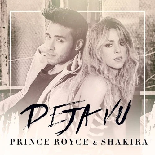 Deja vu single cover by Shakira, released February 20, 2017 on Sony Music | Latin