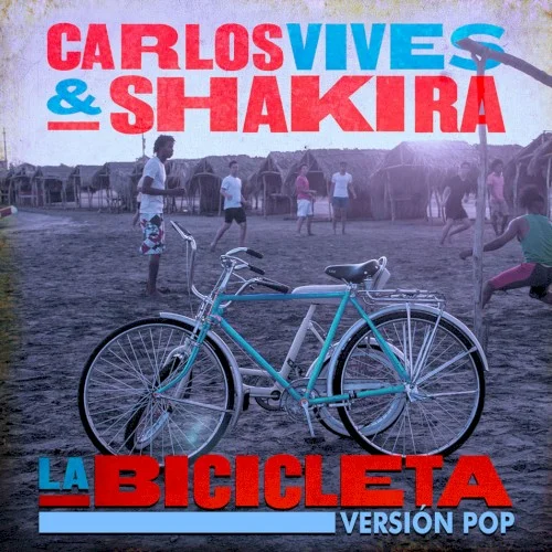 La bicicleta single cover by Shakira, released May 27, 2016 on Sony Music | Latin