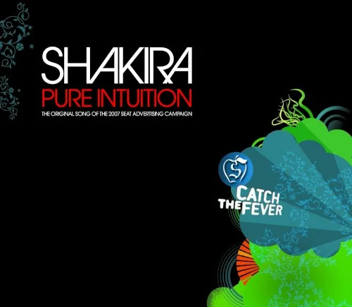 Pure Intuition single cover by Shakira, released 2005 on Epic