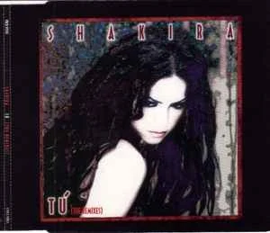 Tú (the remixes) remix album cover by Shakira, released 1999 on Columbia