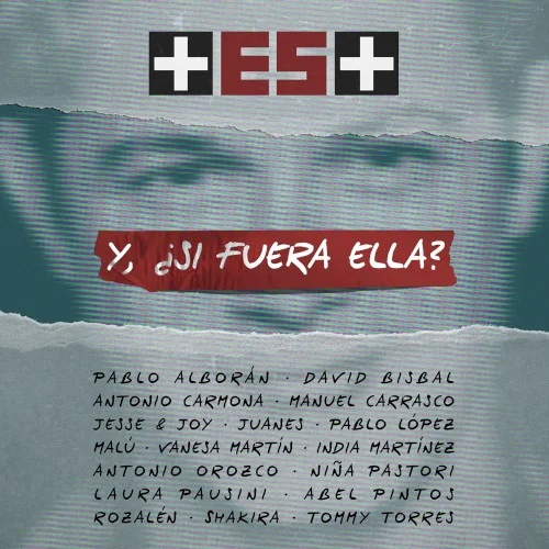 Y, ¿Si fuera ella? (+ es +) single cover by Shakira, released May 19, 2017