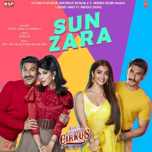 Sun Zara (From “Cirkus”) soundtrack cover by Shreya Ghoshal, released December 16, 2022 on T‐Series