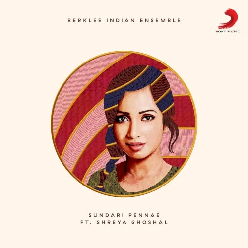 Sundari Pennae single cover by Shreya Ghoshal, released June 17, 2022 on Sony Music