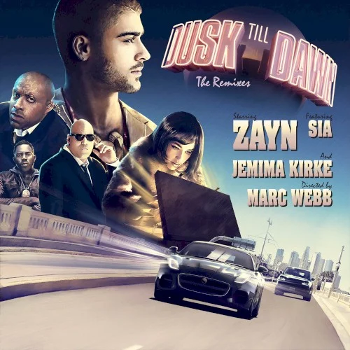 Dusk Till Dawn (The Remixes) remix album cover by Sia, released September 29, 2017 on RCA