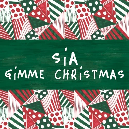 Gimme Christmas compilation album cover by Sia, released November 1, 2023 on Atlantic