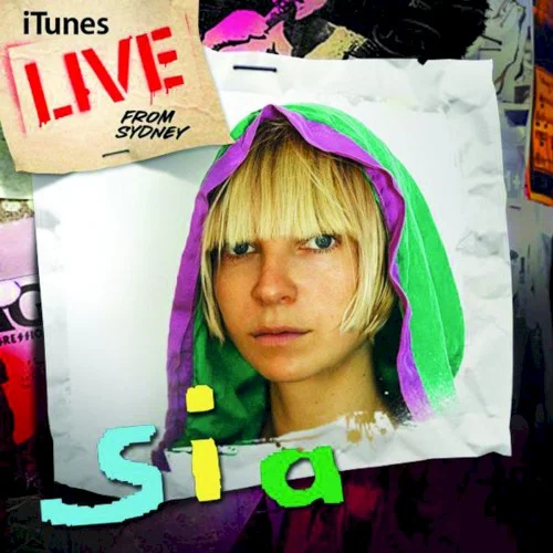 iTunes Live from Sydney live album cover by Sia, released May 4, 2009 on Monkey Puzzle Records