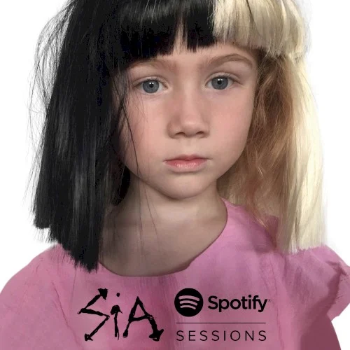 Spotify Sessions live album cover by Sia, released April 8, 2016 on Inertia Recordings, Monkey Puzzle Records, RCA