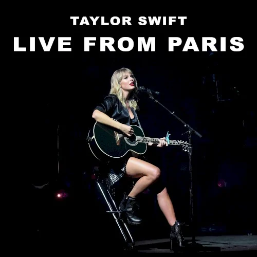 Lover (live from Paris) live album cover by Taylor Swift, released May 18, 2020