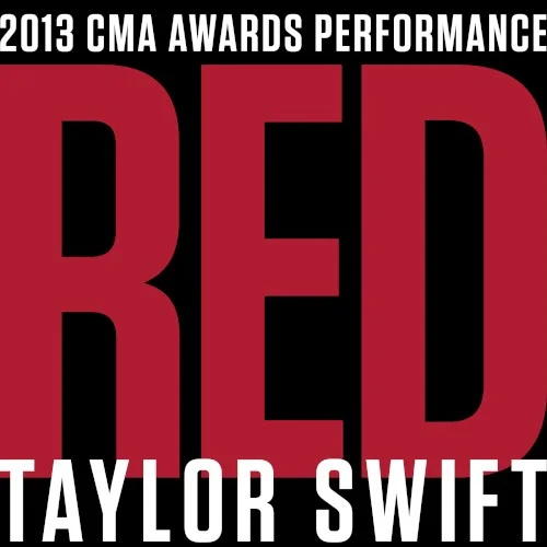 Red (2013 CMA Awards performance) live album cover by Taylor Swift, released November 7, 2013