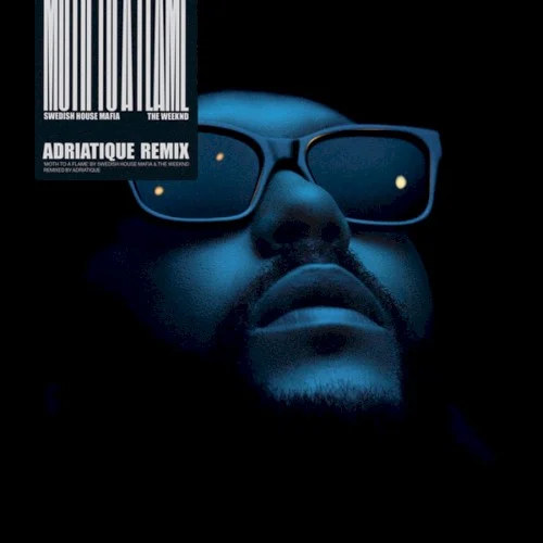 The Weeknd: Moth to a Flame (Adriatique remix) remix album cover