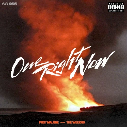 The Weeknd: One Right Now single cover