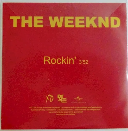 The Weeknd: Rockin’ single cover