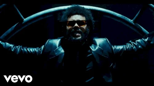 The Weeknd: Sacrifice single cover