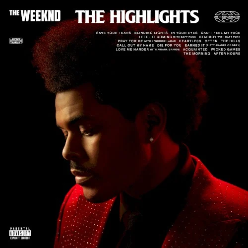The Weeknd: The Highlights compilation album cover