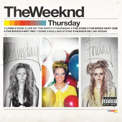 The Weeknd: Thursday mixtape cover