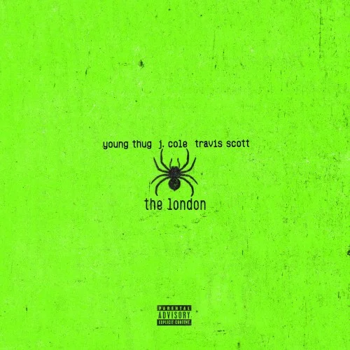 The London single cover by Travis Scott, released May 24, 2019 on 300 Entertainment, Atlantic