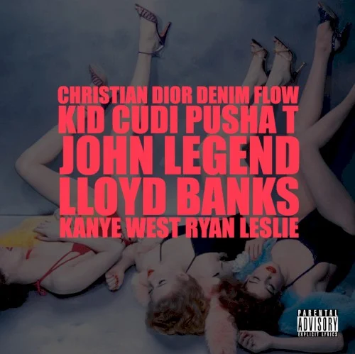 Christian Dior Denim Flow single cover by Ye, released October 1, 2010 on G.O.O.D. Music