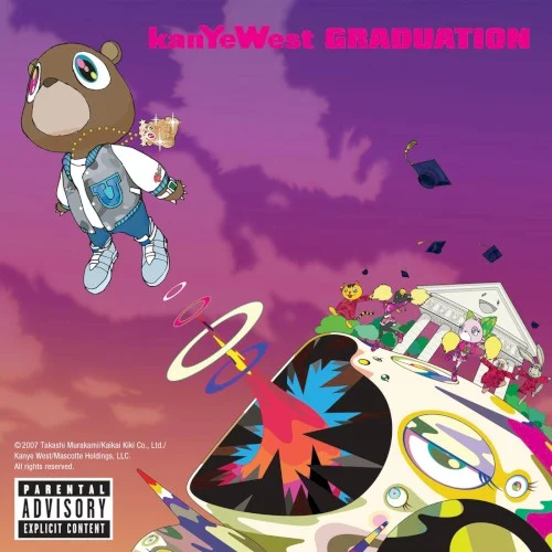 Graduation album cover by Ye, released September 5, 2007 on Universal International, Roc‐A‐Fella Records, USM JAPAN