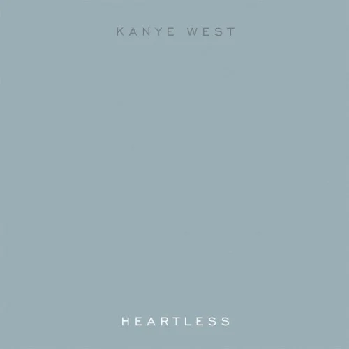 Heartless single cover by Ye, released November 5, 2008 on Def Jam Recordings, Roc‐A‐Fella Records