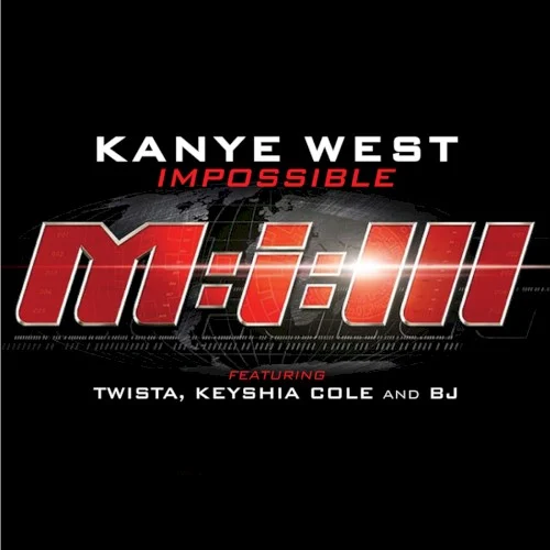Impossible single cover by Ye, released May 5, 2006 on Roc‐A‐Fella Records