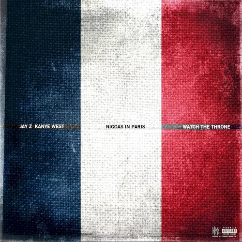 Niggas in Paris single cover by Ye, released September 13, 2011