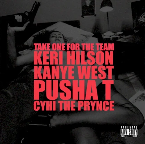 Take One for the Team single cover by Ye, released October 16, 2010 on Roc‐A‐Fella Records