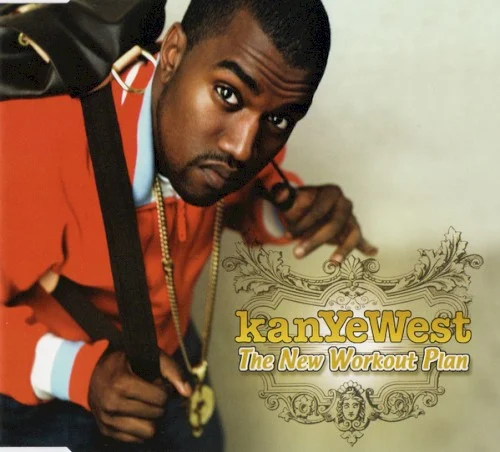 The New Workout Plan single cover by Ye, released 2004 on Roc‐A‐Fella Records