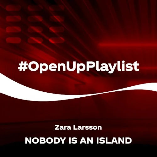 Nobody Is an Island single cover by Zara Larsson, released April 23, 2021 on Epic, Record Company TEN