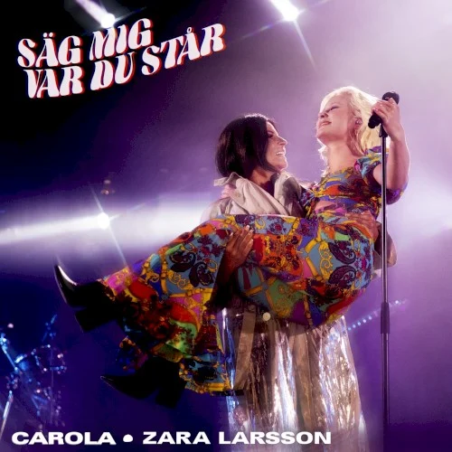 Säg mig var du står live album cover by Zara Larsson, released August 28, 2020 on Record Company TEN